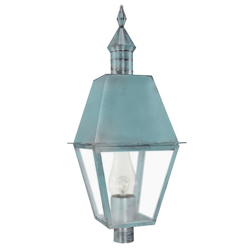 Northeast Lantern - 1133-VG-CIM-FST - One Light Post Mount - Boston - Verdi Gris