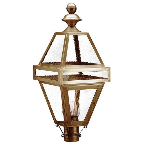 Northeast Lantern - 1223-AB-CIM-SMG - One Light Post Mount - Boston - Antique Brass