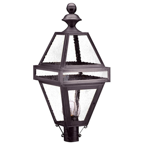 Northeast Lantern - 1223-DB-CIM-SMG - One Light Post Mount - Boston - Dark Brass