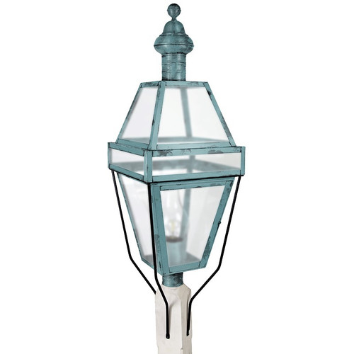 Northeast Lantern - 1253-VG-CIM-FST - One Light Post Mount - Boston - Verdi Gris
