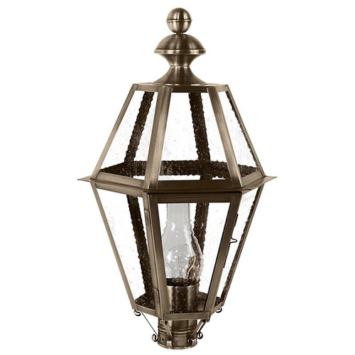 Northeast Lantern - 1623-DAB-CIM-SMG - One Light Post Mount - Boston - Dark Antique Brass