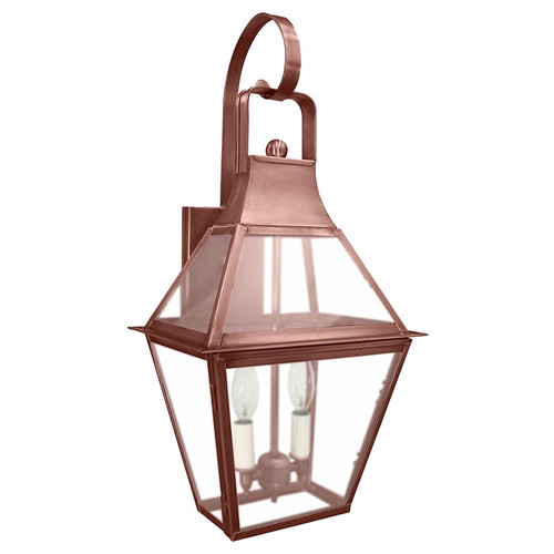 Northeast Lantern - 2237-AC-LT2-FST - Two Light Wall Sconce - Uxbridge - Antique Copper