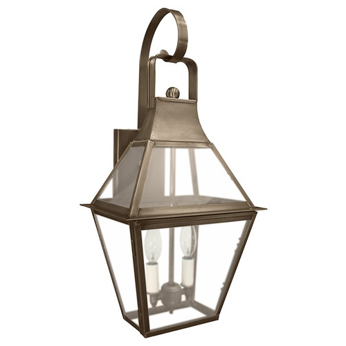Northeast Lantern - 2237-DAB-LT2-FST - Two Light Wall Sconce - Uxbridge - Dark Antique Brass