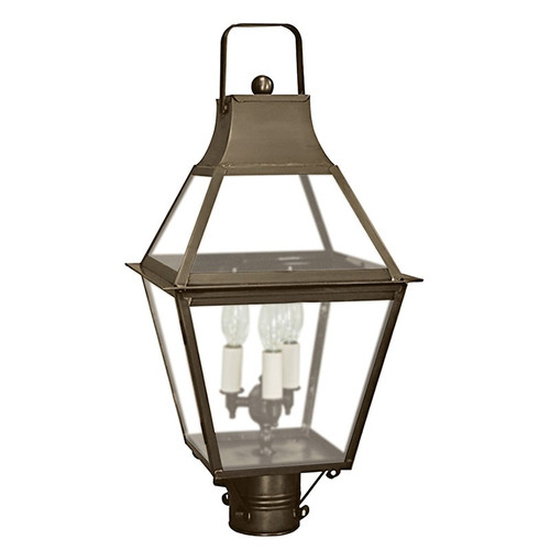 Northeast Lantern - 2243-DAB-LT3-FST - Three Light Post Mount - Uxbridge - Dark Antique Brass