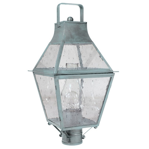 Northeast Lantern - 2243-VG-CIM-CSG - One Light Post Mount - Uxbridge - Verdi Gris