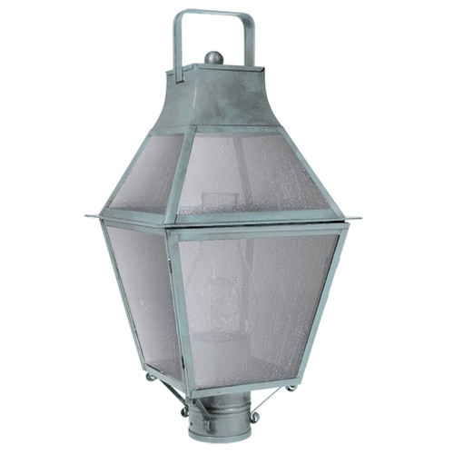 Northeast Lantern - 2243-VG-CIM-SMG - One Light Post Mount - Uxbridge - Verdi Gris