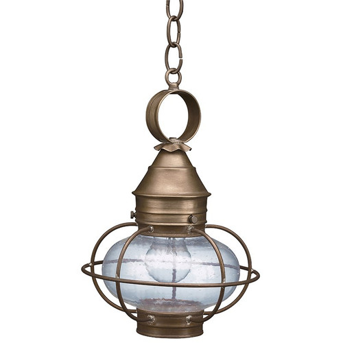 Northeast Lantern - 2522-DAB-MED-CSG - One Light Hanging Lantern - Onion - Dark Antique Brass