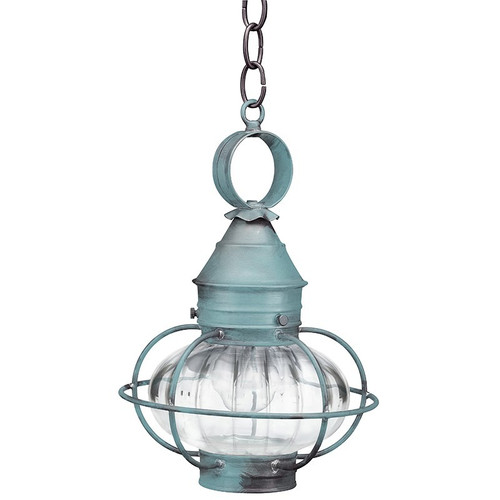 Northeast Lantern - 2522-VG-MED-OPT - One Light Hanging Lantern - Onion - Verdi Gris
