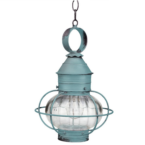 Northeast Lantern - 2532-VG-MED-OPT - One Light Hanging Lantern - Onion - Verdi Gris