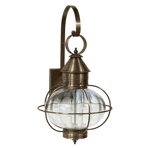 Northeast Lantern - 2541-DAB-LT2-OPT - Two Light Wall Mount - Onion - Dark Antique Brass