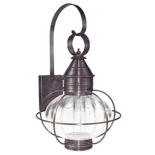 Northeast Lantern - 2541-DB-MED-OPT - One Light Wall Mount - Onion - Dark Brass