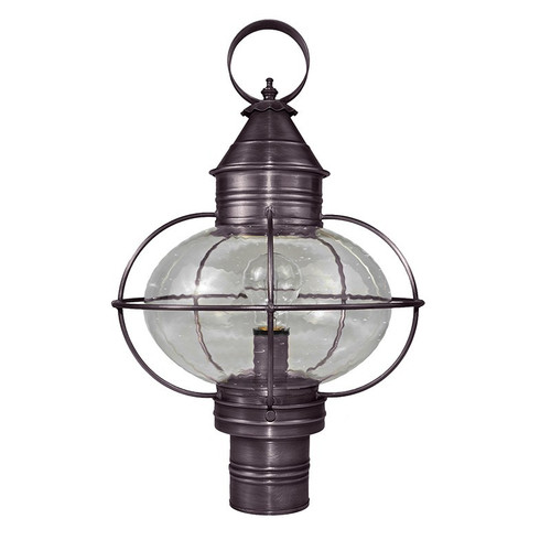 Northeast Lantern - 2543-DB-MED-CSG - One Light Post Mount - Onion - Dark Brass