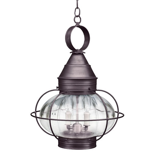 Northeast Lantern - 2572-DB-LT2-OPT - Two Light Hanging Lantern - Onion - Dark Brass