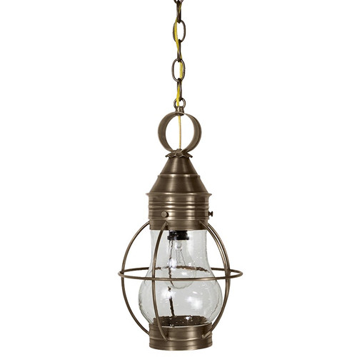 Northeast Lantern - 2722-DAB-MED-CSG - One Light Hanging Lantern - Bosc - Dark Antique Brass