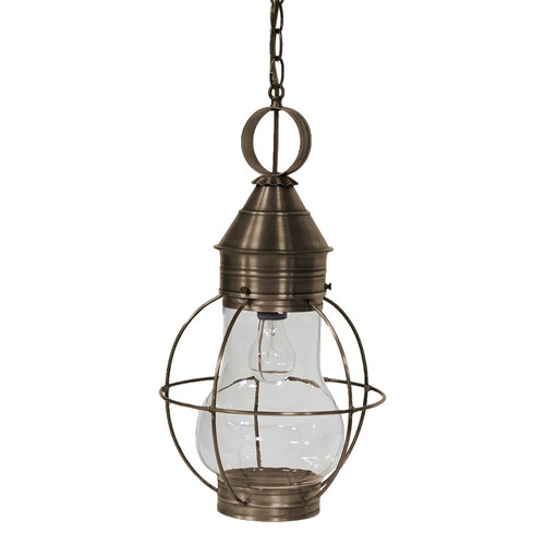 Northeast Lantern - 2732-DAB-MED-CLR - One Light Hanging Lantern - Bosc - Dark Antique Brass