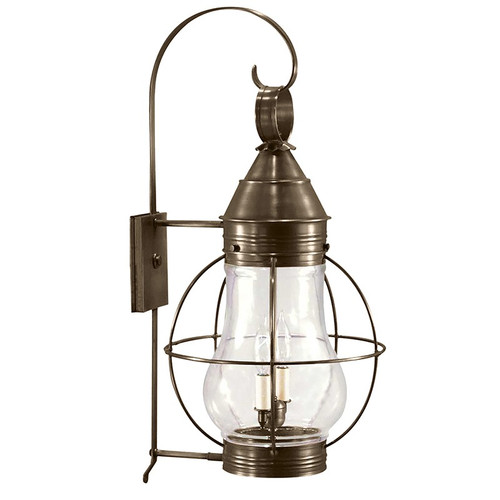 Northeast Lantern - 2741-DAB-LT2-CLR - Two Light Wall Mount - Bosc - Dark Antique Brass