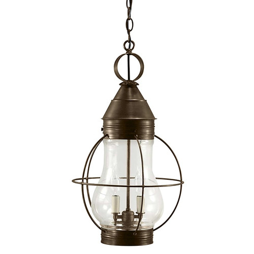 Northeast Lantern - 2742-DAB-LT2-CLR - Two Light Hanging Lantern - Bosc - Dark Antique Brass
