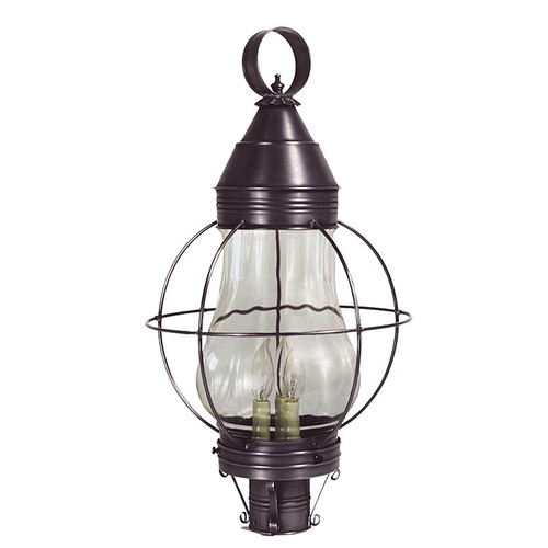 Northeast Lantern - 2743-DB-LT3-OPT - Three Light Post Mount - Bosc - Dark Brass