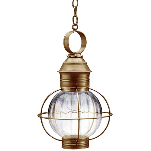 Northeast Lantern - 2832-AB-MED-OPT - One Light Hanging Lantern - Round - Antique Brass