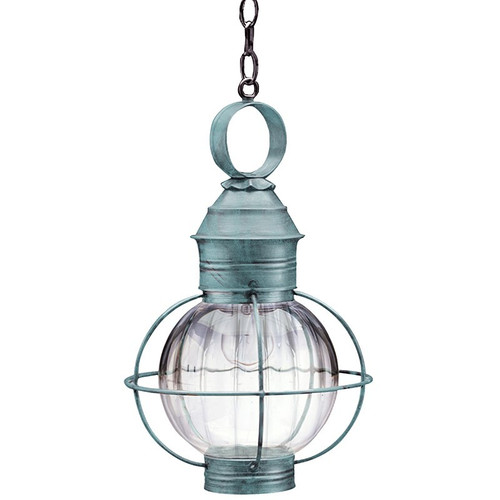 Northeast Lantern - 2832-VG-MED-OPT - One Light Hanging Lantern - Round - Verdi Gris