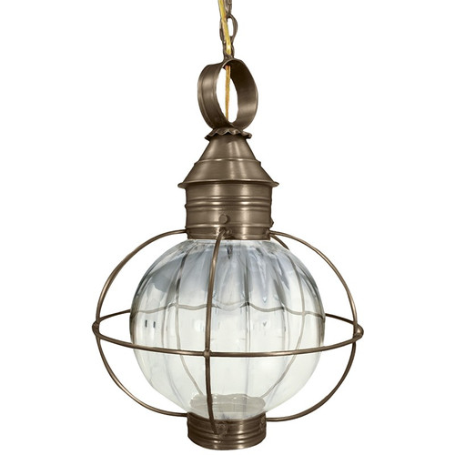 Northeast Lantern - 2842-DAB-MED-OPT - One Light Hanging Lantern - Round - Dark Antique Brass