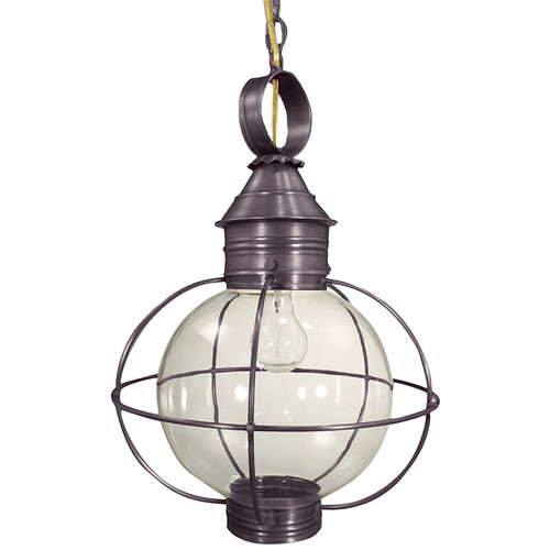 Northeast Lantern - 2842-DB-MED-CLR - One Light Hanging Lantern - Round - Dark Brass