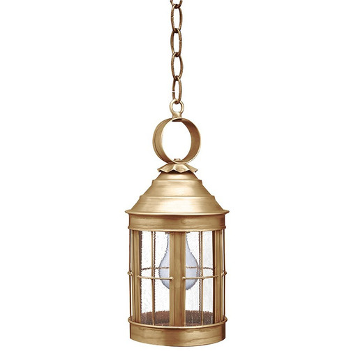 Northeast Lantern - 3312-AB-MED-SMG - One Light Hanging Lantern - Heal - Antique Brass