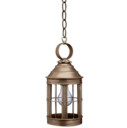 Northeast Lantern - 3312-DAB-MED-CLR - One Light Hanging Lantern - Heal - Dark Antique Brass