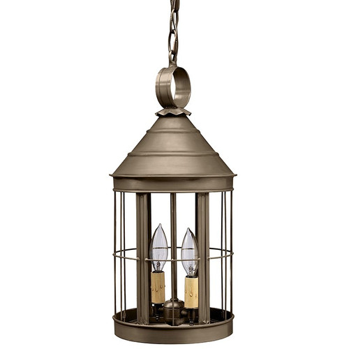 Northeast Lantern - 3332-DAB-LT2-CLR - Two Light Hanging Lantern - Heal - Dark Antique Brass