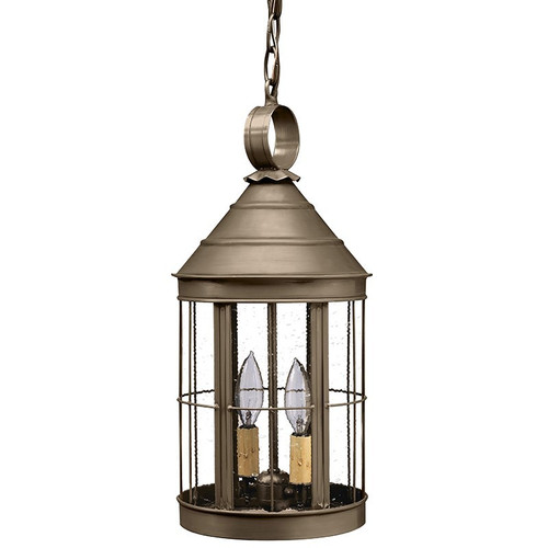 Northeast Lantern - 3332-DAB-LT2-CSG - Two Light Hanging Lantern - Heal - Dark Antique Brass