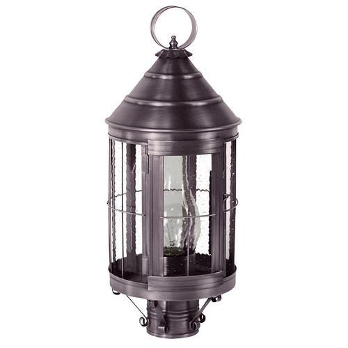 Northeast Lantern - 3333-DB-CIM-CSG - One Light Post Mount - Heal - Dark Brass