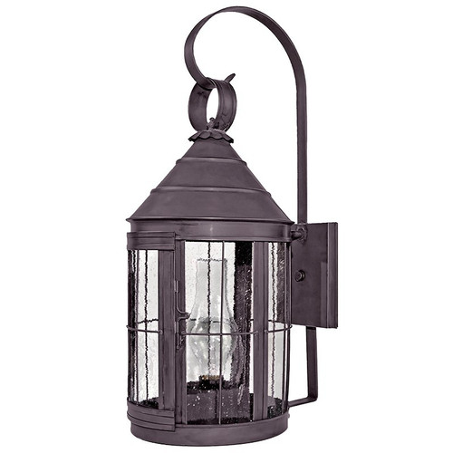 Northeast Lantern - 3337-DB-CIM-SMG - One Light Wall Mount - Heal - Dark Brass