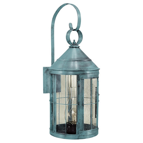 Northeast Lantern - 3357-VG-CIM-SMG - One Light Wall Mount - Heal - Verdi Gris