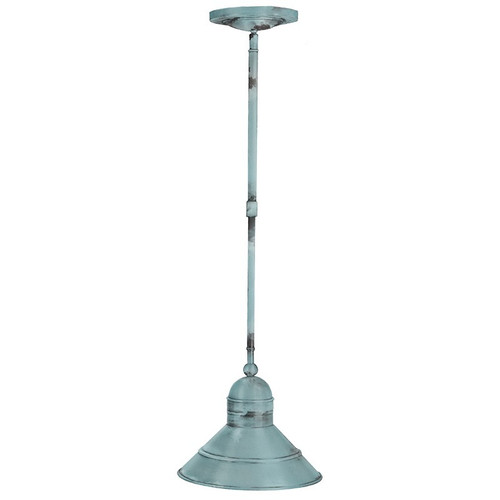 Northeast Lantern - 3422-VG-MED-AP10 - One Light Pendant - Barn - Verdi Gris