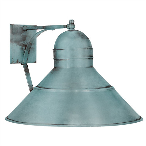Northeast Lantern - 3451-VG-MED - One Light Wall Mount - Barn - Verdi Gris