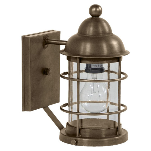 Northeast Lantern - 3511-DAB-MED-CLR - One Light Wall Mount - Nautical - Dark Antique Brass