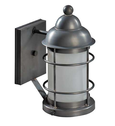 Northeast Lantern - 3511-DB-MED-FST - One Light Wall Mount - Nautical - Dark Brass