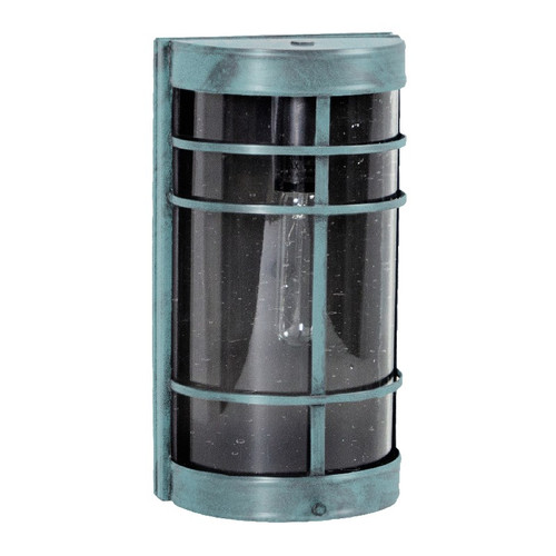Northeast Lantern - 351B-VG-MED-CSG - One Light Wall Lantern - Nautical - Verdi Gris