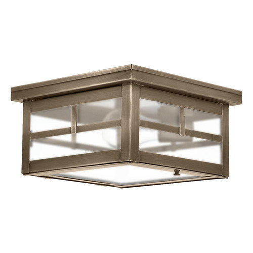 Northeast Lantern - 4304-DAB-MED-FST - One Light Flush Mount - Flush - Dark Antique Brass