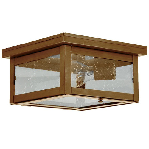 Northeast Lantern - 4314-AB-MED-SMG - One Light Flush Mount - Flush - Antique Brass