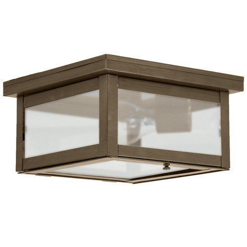 Northeast Lantern - 4314-DAB-MED-FST - One Light Flush Mount - Flush - Dark Antique Brass