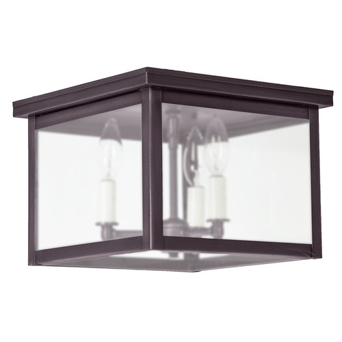 Northeast Lantern - 4904-DB-LT3-FST - Three Light Flush Mount - Flush - Dark Brass