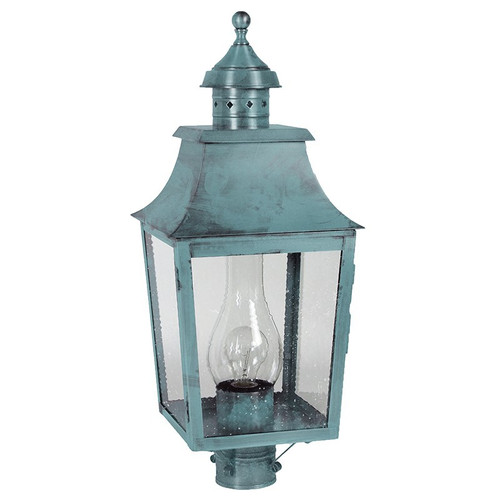 Northeast Lantern - 5543-VG-CIM-SMG - One Light Post Mount - Sharon - Verdi Gris