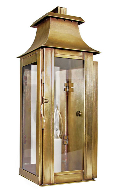 Northeast Lantern - 5621-AB-LT1-CLR - One Light Wall Mount - Concord - Antique Brass