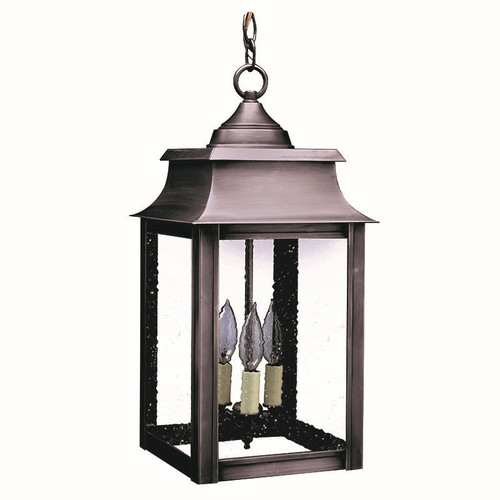 Northeast Lantern - 5632-DB-LT3-SMG - Three Light Hanging Lantern - Concord - Dark Brass