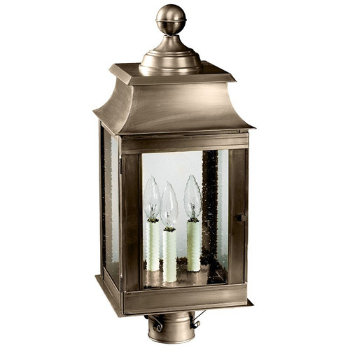 Northeast Lantern - 5633-DAB-LT3-CSG - Three Light Post Mount - Concord - Dark Antique Brass