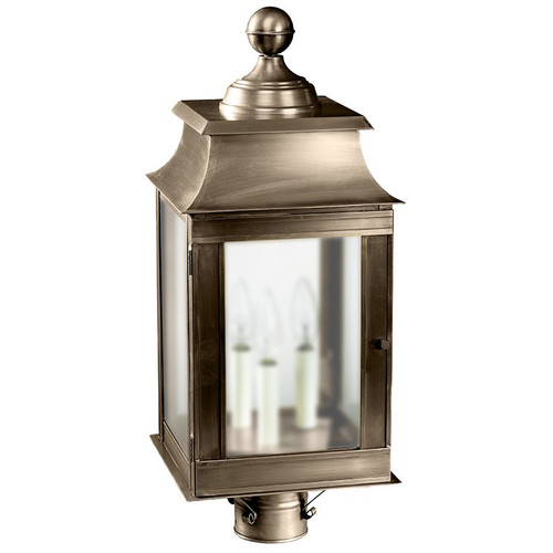 Northeast Lantern - 5633-DAB-LT3-FST - Three Light Post Mount - Concord - Dark Antique Brass