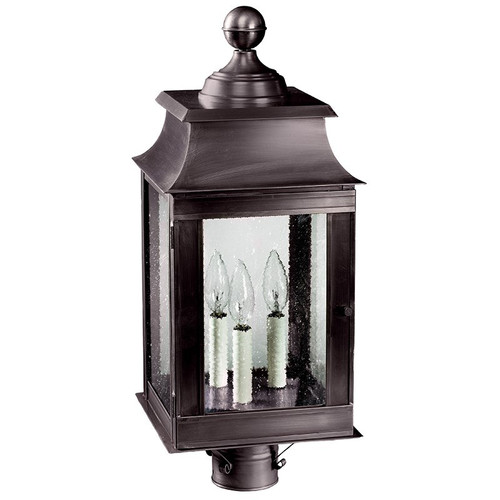 Northeast Lantern - 5633-DB-LT3-SMG - Three Light Post Mount - Concord - Dark Brass
