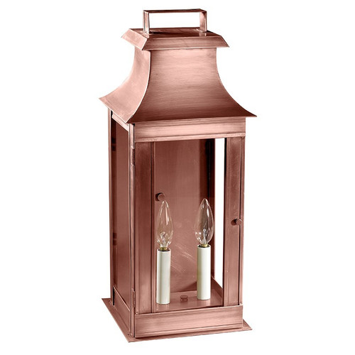 Northeast Lantern - 5651-AC-LT2-CLR - Two Light Wall Sconce - Concord - Antique Copper