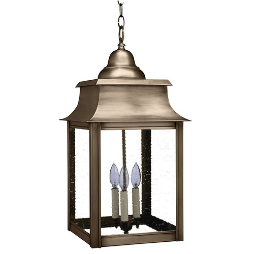 Northeast Lantern - 5652-DAB-LT3-CSG - Three Light Hanging Lantern - Concord - Dark Antique Brass